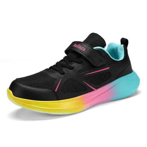 Kinder Sneaker Mädchen Jungen mit Klettverschluss | Bequeme...