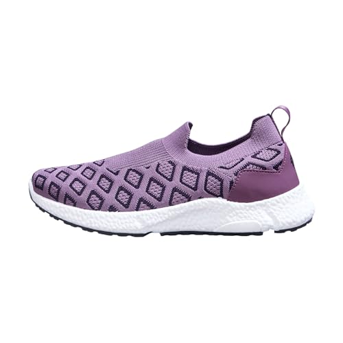 Image of Neeman's Crystal Knit Slip On for Women | Breathable Knit Upper, Cushioned EVA Sole | Lightweight, Flexible Shoes for Everyday Comfort