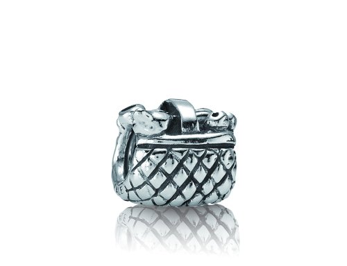 Pandora 790418 Abalorio de plata de ley de diseño clásico para pulsera modular