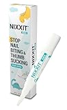 NIXXIT Nail Biting Prevention for Kids - Thumb Sucking Deterrent for Kids, Toddlers, Children - No Bite Nail Polish Pen - Bitter Taste - Safe & Effective Solution for Age 3+