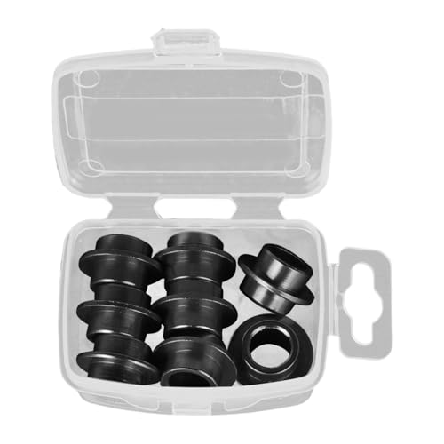 8 Inline Skate Bearing Spacers Set for Men, Bushing Parts for Skating, Black