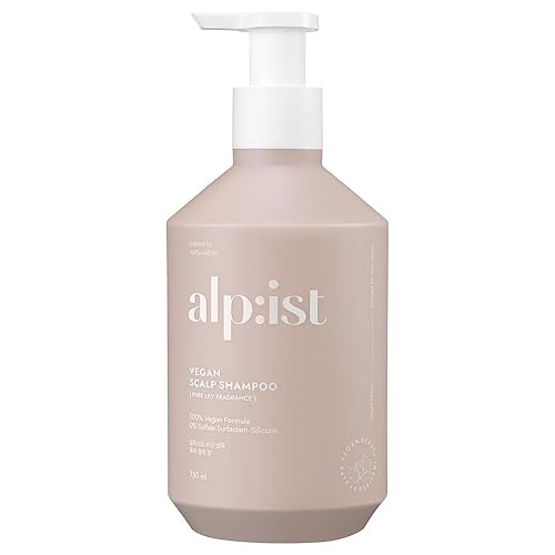 Miniatura 1 de Kerasys Alpist Fórmula vegana Sulfato de silicona sin parabenos Naturaleza alpista Cuidado del cuero cabelludo fragancia Pure Lily 24.68 fl oz  24.7