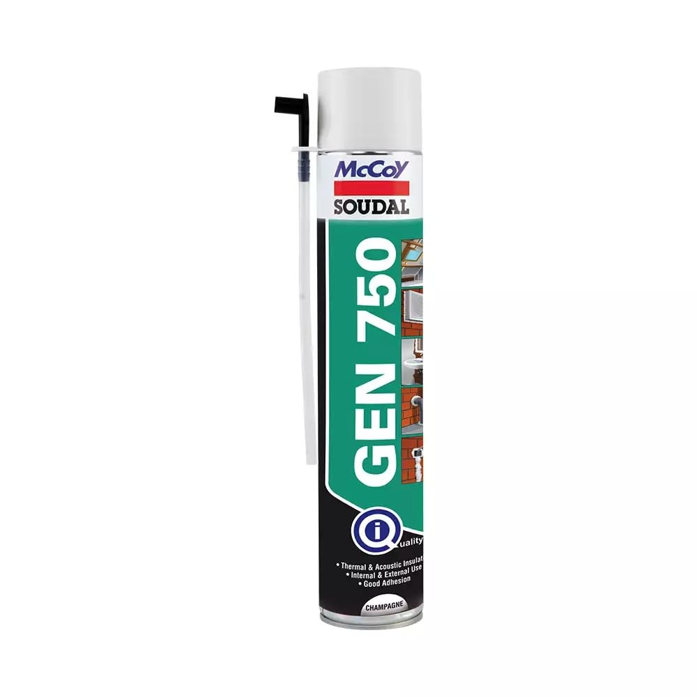mccoy Mc Coy Mccoy Soudal Adhesivebgen 750 Self Expanding Pu Foam Spray -750Ml (B08FXB39PG) Amazon Price History, Amazon Price Tracker