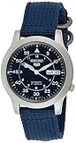 seiko 5 military green Armbanduhr, Box, Garantie! Seiko Herren-Armbanduhr 5 Gent Analog Automatik Textil SNK807K2