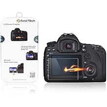 Foto&Tech Premium Quality Tempered Precision Optical Glass Screen Protector Compatible with Nikon D5,D500,D4S LCD Scratch Proof 9H Hardness,High Definition,Anti Smudges,Shatterproof,Easy to Install