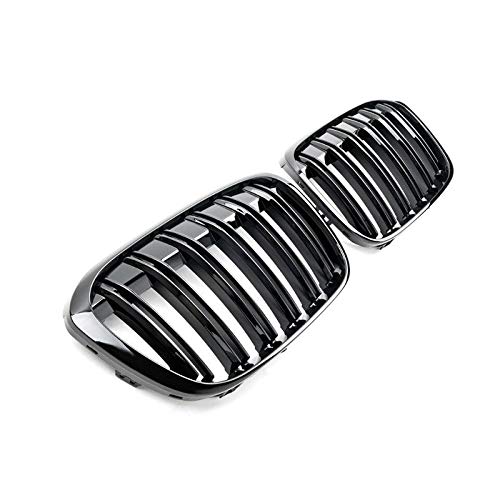 Grille de calandre de pare-chocs haut de gamme noir brillant pour X1 F48