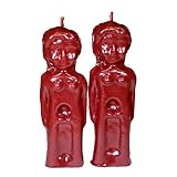 VELA MUJER MUJER. SEXO 2 MUJERES, SEXO DESENFRENADO, SEXO DURADERO Y ETERNO, RECUPERA A TU PAREJA / AMANTE cera de abeja con plantas. Vela esotérica ritualizada para trabajos de magia. Color Rojo.
