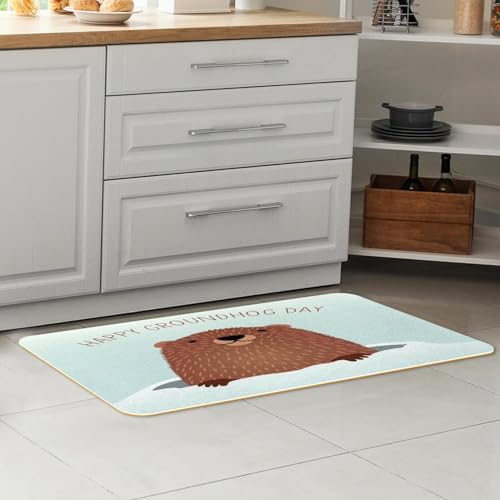 Tapis de cuisine lavable pour sol propre, pack de 2 marmotte absorbant - 7
