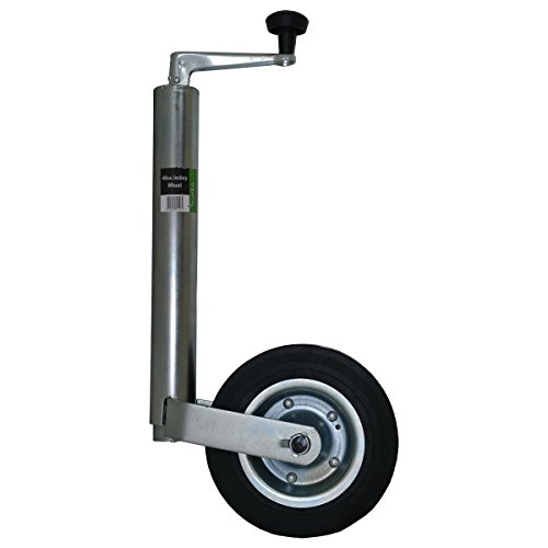Marko Tools 48mm Jockey Wheel Camping Trailer Caravan Galvanized Puncture Proof Solid Rubber