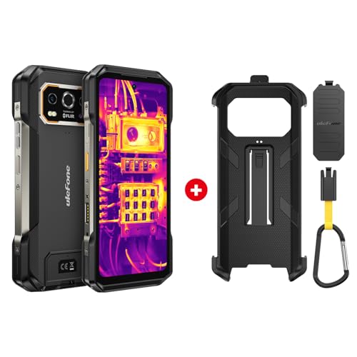 Image of Ulefone Armor 27T Pro 5G Rugged Phone & Armor Case, Thermal Imaging 64MP+50MP Camera, 24GB+256GB MTK Dimensity 6300, 10600mAh(33W), 30W Wireless Charging, 6.78" FHD+ 120Hz Corning Gorilla Screen
