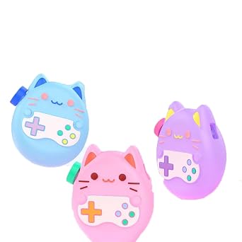 Case for Tamagotchi Paradise with Lanyard , Liquid Silicone, Drop - Resistant Protective Cover for Tamagotchi Blue