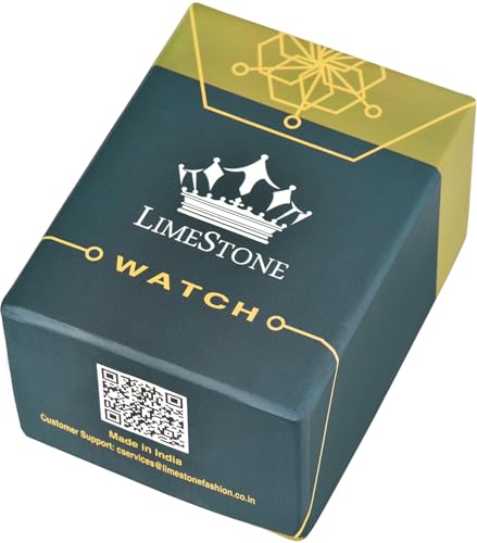 Image of LIMESTONE Day and Date Functioning Steel Strap New Quartz Analog Watch - for Men