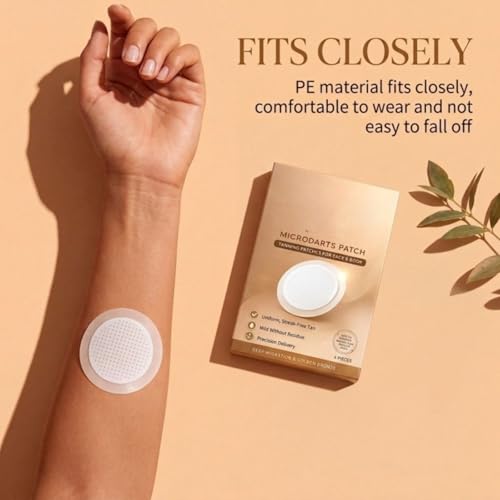 Patch Autobronzant à Microneedles : votre soin de la peau pour rayonner sans soleil