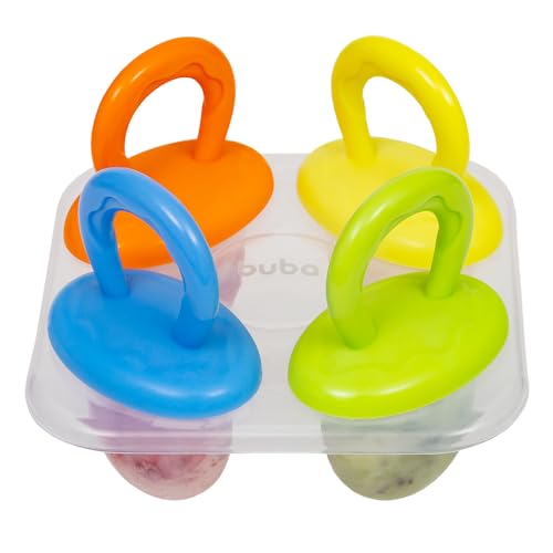 Forminha de Picolé Buba Divertidas Livres de BPA Infantil Sortido