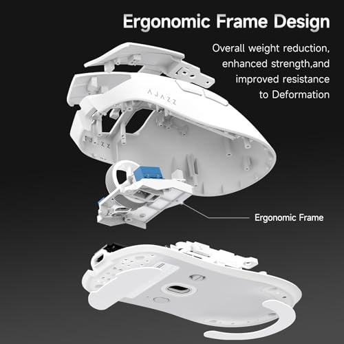 Souris de jeu blanche de haute précision AJAZZ AJ200P NL AI - 4