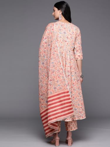 Image of Libas women's Pure Cotton Kurta Sets | daily wear suit