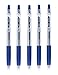 Pilot Juice 05 Retractable Gel Ink Pen, LJU-10EF, Extra Fine Point, 0.5mm, Blue Black Ink Value Set of 5