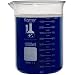 1000ml Beaker, Low Form Griffin, Boro. 3.3 Glass, Double Scale, Graduated, Karter Scientific 213D27 (Single)