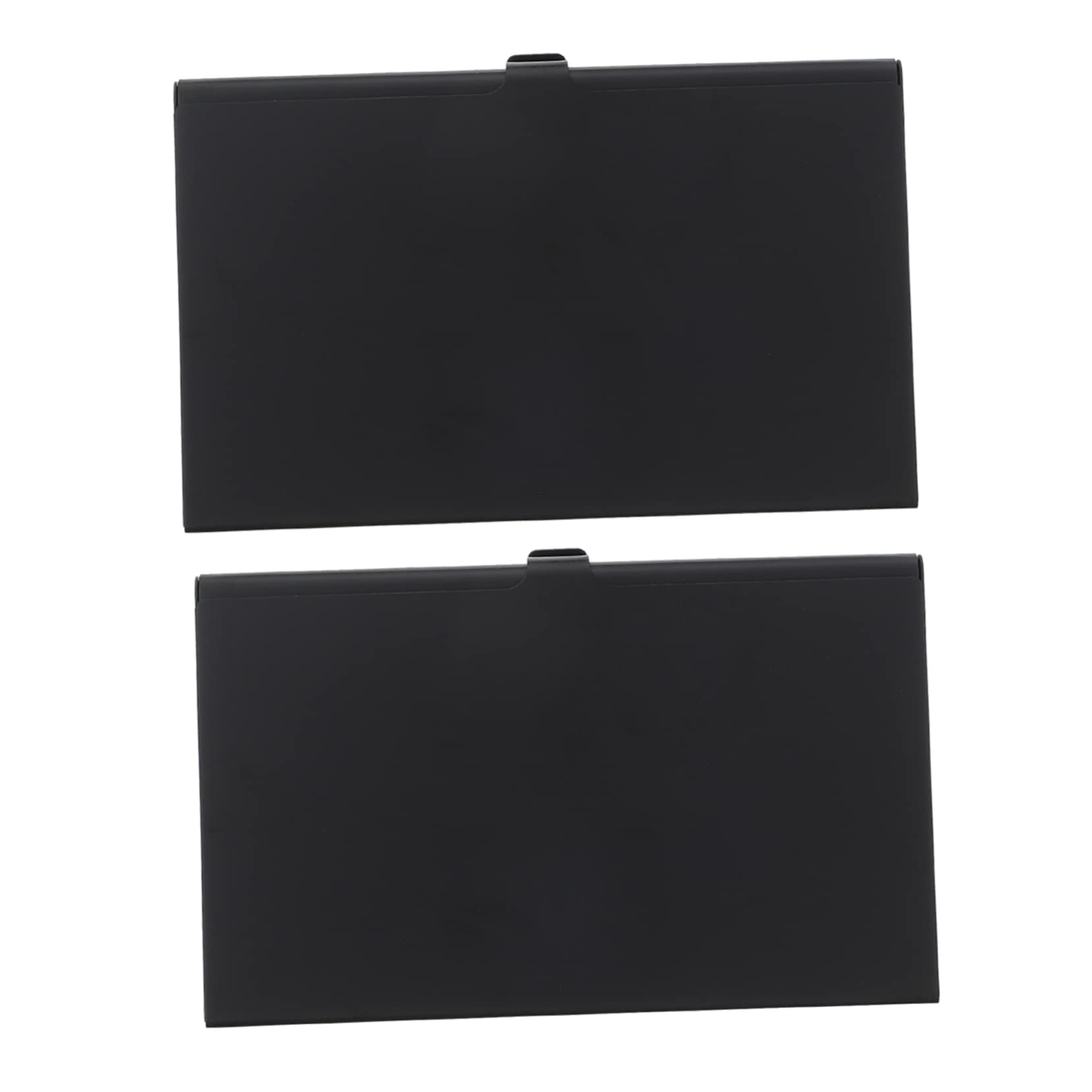 Generic 2pcs Shockproof Memory Card Storage Case Card Holder Organizer for Photography Supplies Lightweight and for Black
