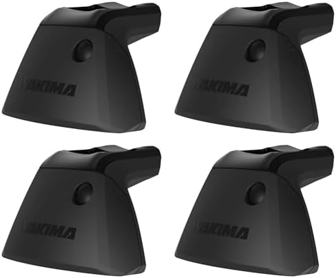 Yakima Baseline Sleek Adjustable Roof Rack Towers with 165 Pound ...