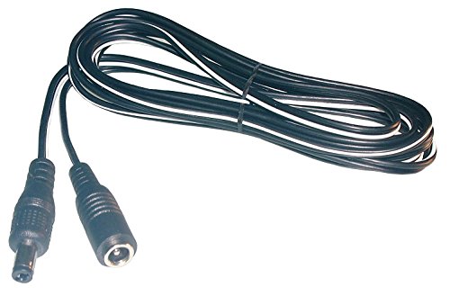 Philmore 6-ft Heavy Duty (18AWG) DC Extension Cable Cord with Male to Female 2.1mm x 5.5mm Connectors; 48-1031