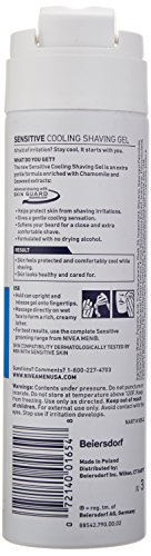 Nivea For Men Sensitive Cooling Shaving Gel - 7 Oz #TOP25