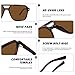 Fozono Retro Aviator Sunglasses for Women Men Trendy Classic Square 70s 80s 90s Vintage Shades Double Bridge Aviators FZN813 Tortoise/Brown