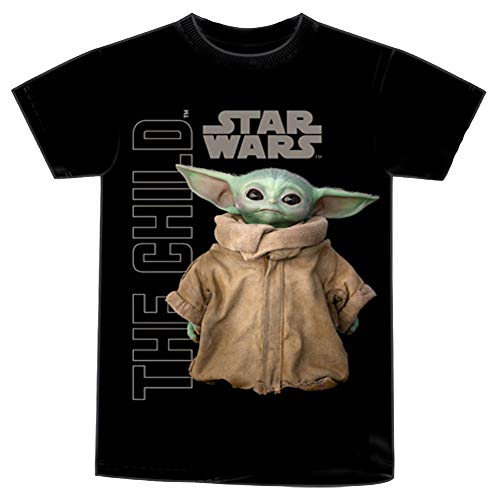 Star Wars The Child Little Boys T Shirt, Black, 6-7