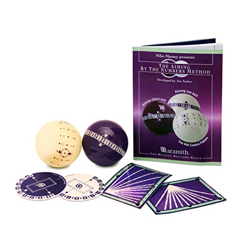 Aramith Genuine Training By The Numbers Learning/Aiming Pool/Billiards Ball Set #TOP2