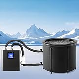 Enfriador de agua para baño de hielo, amplia compatibilidad para la mayoría de bañeras con entrada/salida/sin puertos