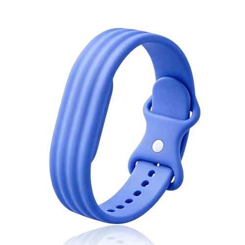 NOUKAJU Google Fitbit Air�p�o���h �t�B�b�g�l�X�g���b�J�[�����p�o���h �\�t�g�V���R���X�g���b�v ���߉\�ȃ��X�g�o���h Google Fitbit Air Fitness Tracker�p�����p�X�g���b�v (�X�J�C�u���[)