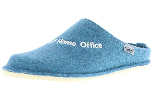 Tofee Damen Hausschuhe Slipper Pantoffeln Pantoletten Naturwollfilz (#...