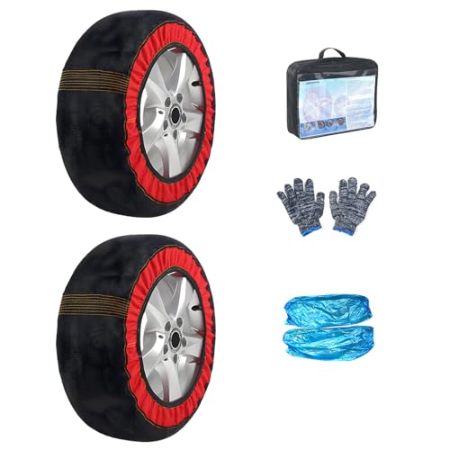 Calcetines de nieve antideslizantes para camionetas con máxima adherencia en carretera