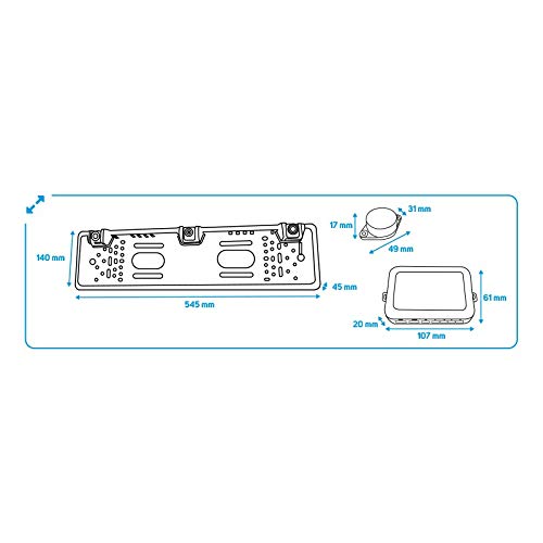 Beeper H4WIFI Cámara y Sensor de Marcha Atrás, M