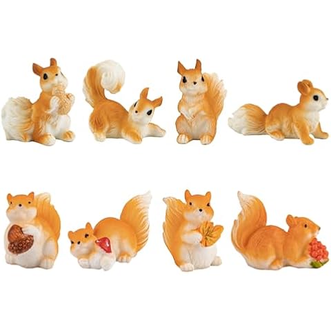 AUEAR Miniature Squirrel Figures Cover