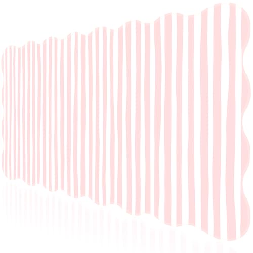 Grand tapis de souris rose L-SPOUTTO pour un bureau de télétravail cosy