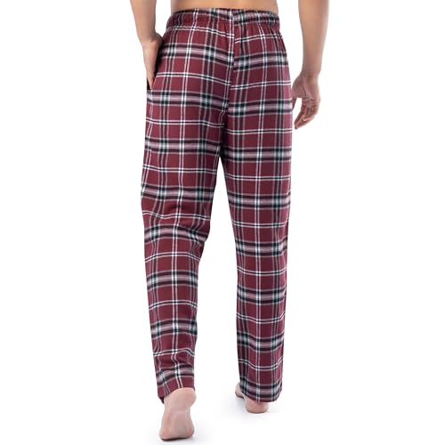 Image of Fruit of the Loom Men's Soft Flannel Pajama Lounge Sleep Pant