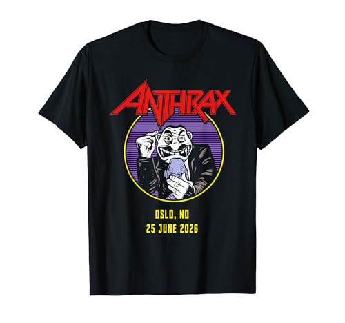 Anthrax World Tour 2026 Oslo T�V���c