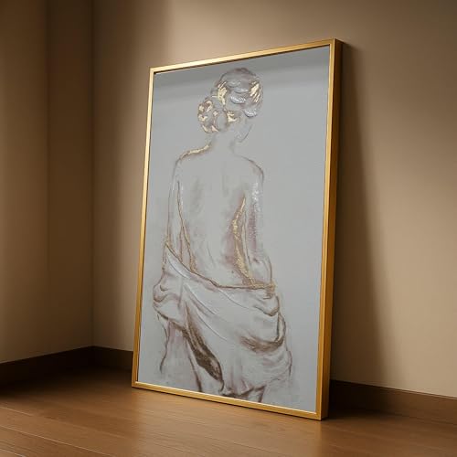 Tableau sur toile femme cadeau pendaison de cremaillere affiche design