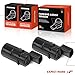 A-Premium 2-PC Reverse Backup Parking Assist Sensor Compatible with Select Jaguar Models - XJ8 XJR 2004-2009, XKR 2006, S-Type 2004-2008, X-Type 2003-2008, Replace# C2C7594XXX