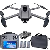 Lozenge 360°Obstacle Avoidance Brushless GPS Drone with Camera for Adults 4K Remote Control with Screen Smart Follow Auto Return Long Battery Life Quadcopter M16 Big Size