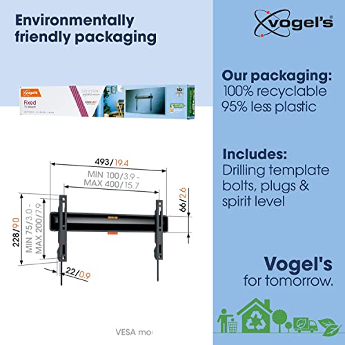 Vogel's TVM 3405SP flat OLED TV wall mount for 32-77 inch televisions, Maximum 50 kg - Image 4