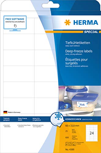 Herma 4389 Etichetta Per Stampante 66X33,8Mm Bianco Autoadesiva - 3