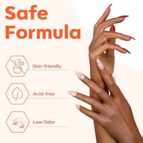 Image of modelones Gel Base Top Coat Set with 3-in-One Nail Dehydrator & Primer | Nourishing Acid Free Dehydrator Nail Prep Kit for Gel Nail Polish Acrylic Nails 3 Pcs