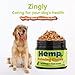 Zingly Calming Chews for Dogs Calming Treats Chews - Anxiety Relief Treats, Separation Anxiety Relief for Dogs Calming Treats Pet Calming Care Chews for Anti Anxiety Dogs, Chicken, 30 Counts1