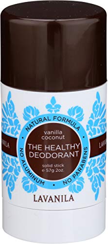 Lavanila - The Healthy Deodorant. Aluminum-Free, Vegan, Clean, and Natural - Vanilla Coconut 2 oz