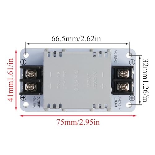 Convertisseur de puissance CC 12-24 V vers 5V idéal pour le camping-car - 3