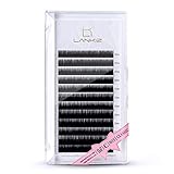LANKIZ Eyelash Extensions, 0.2mm C Curl Mixed Tray, Faux Mink Individual Lash Extensions 8mm | 9mm | 10mm | 11mm | 12mm | 13mm | 14mm | 15mm| Mix |