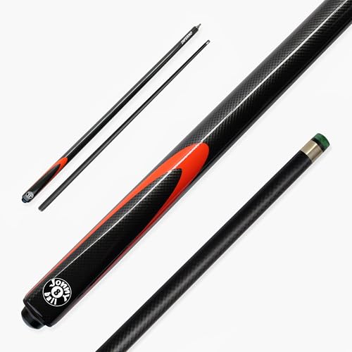 Inferno 2 Piece Fiberglass Snooker & Pool Cue - 9.5mm Layered Tip | Vibrant Colours Perfect Gift for Aspiring Players Tip Shaped and Ready for Play Highly Portable 19oz Weight product thumbnail 10