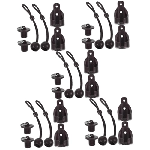 Tofficu 5sets Bungee Cord Bracket Curtains Windproof Accessories for Roller Blinds and Easy to Install Replacement Parts